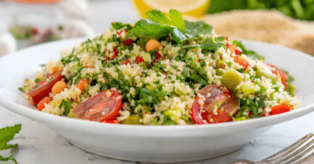 Salada de Tabule: Leve, Refrescante e Cheia de Sabor