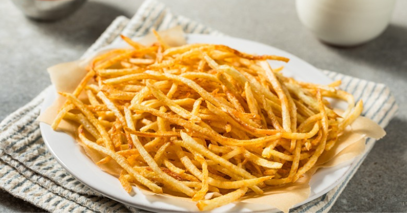 batata palha caseira