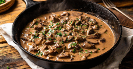 Receita de Strogonoff de Carne Cremoso: O Clássico