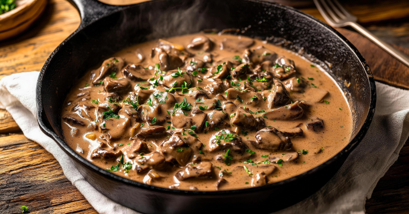 receita de strogonoff de carne