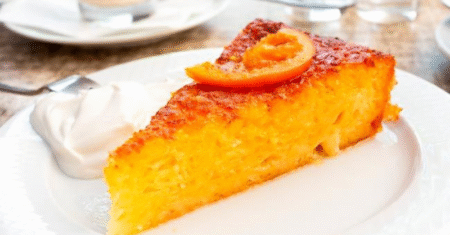 Bolo de Laranja: Sem Farinha e Sem Leite