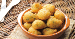 bolinho de chuva salgado