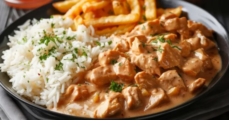 receita de strogonoff de frango